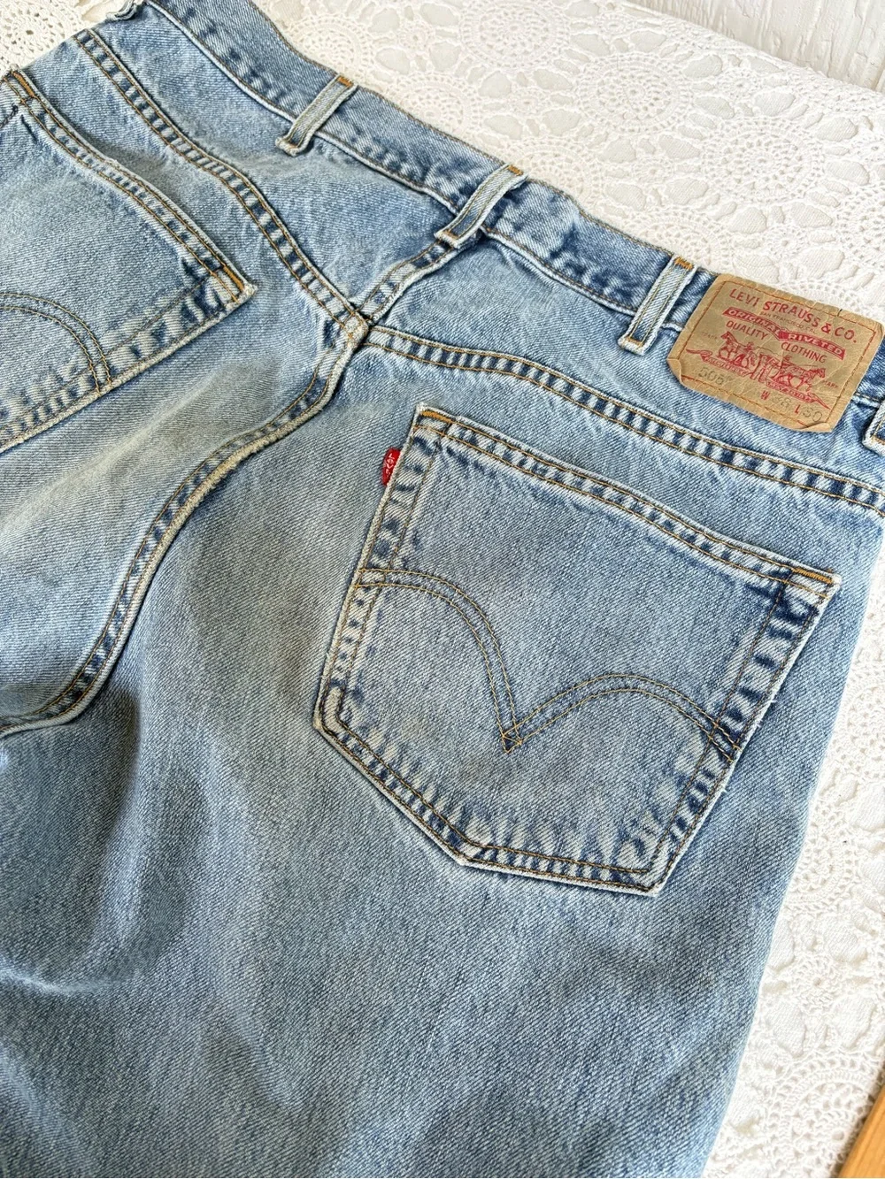 505 Levi’s 38x29 work jeans USED